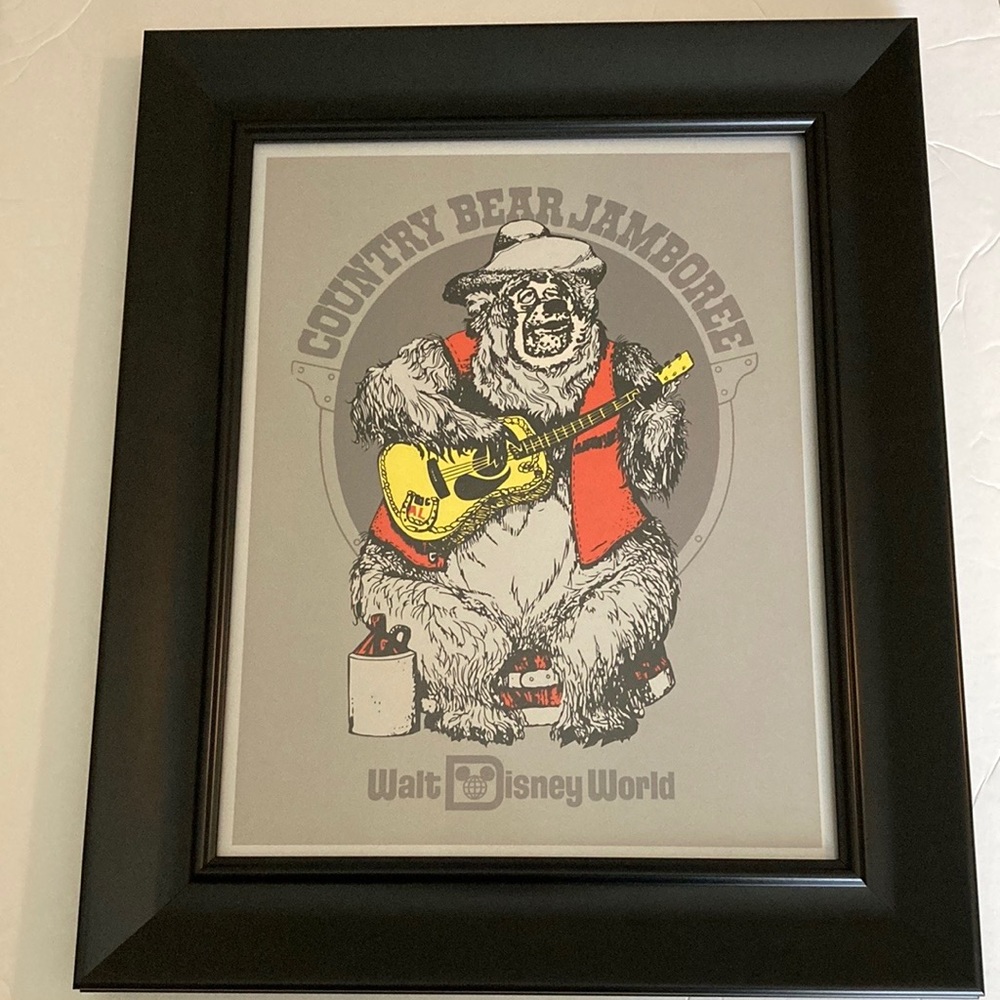 Disney Big Al County Bear Jamboree poster